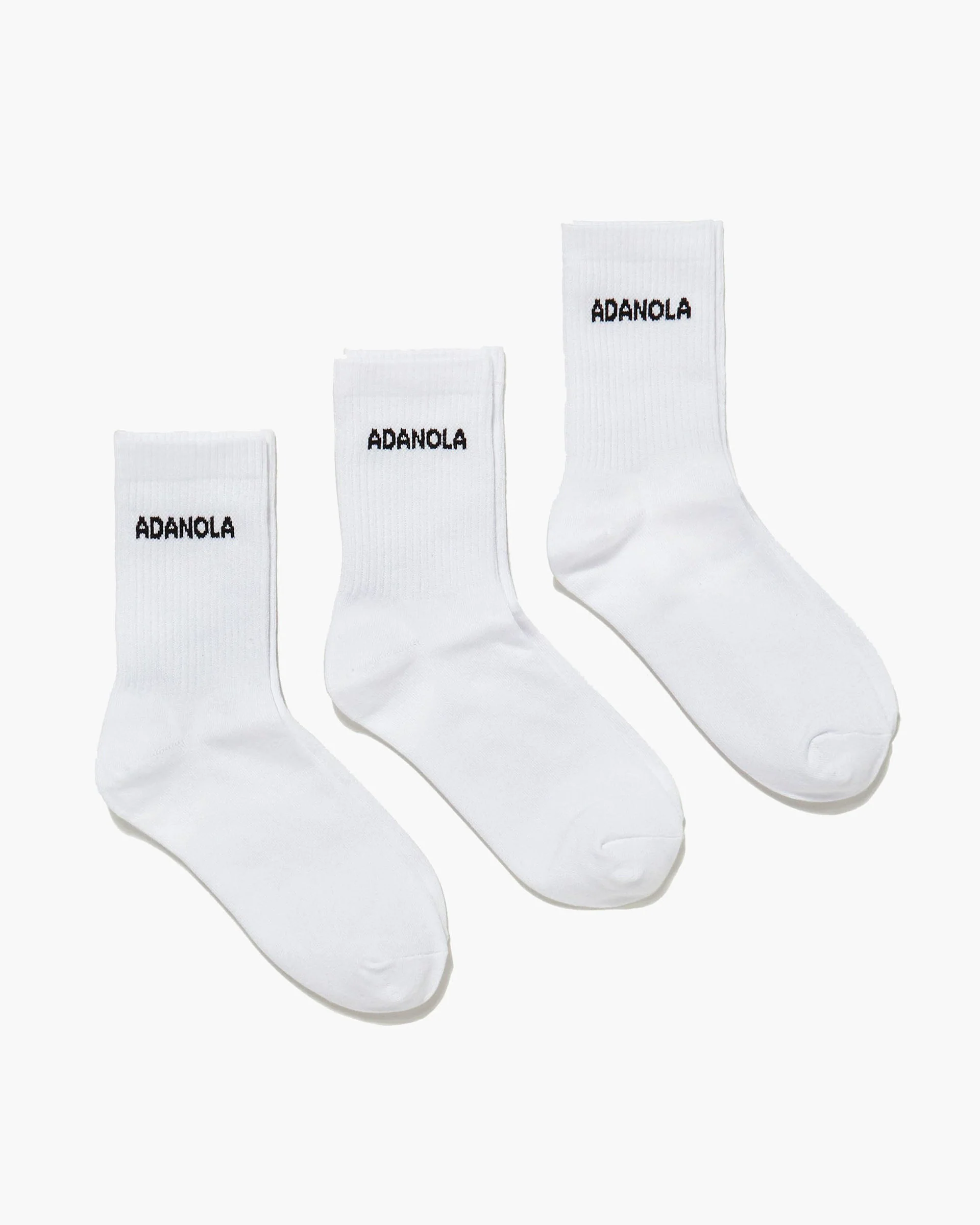 3 Pack Socks - White - Image 2