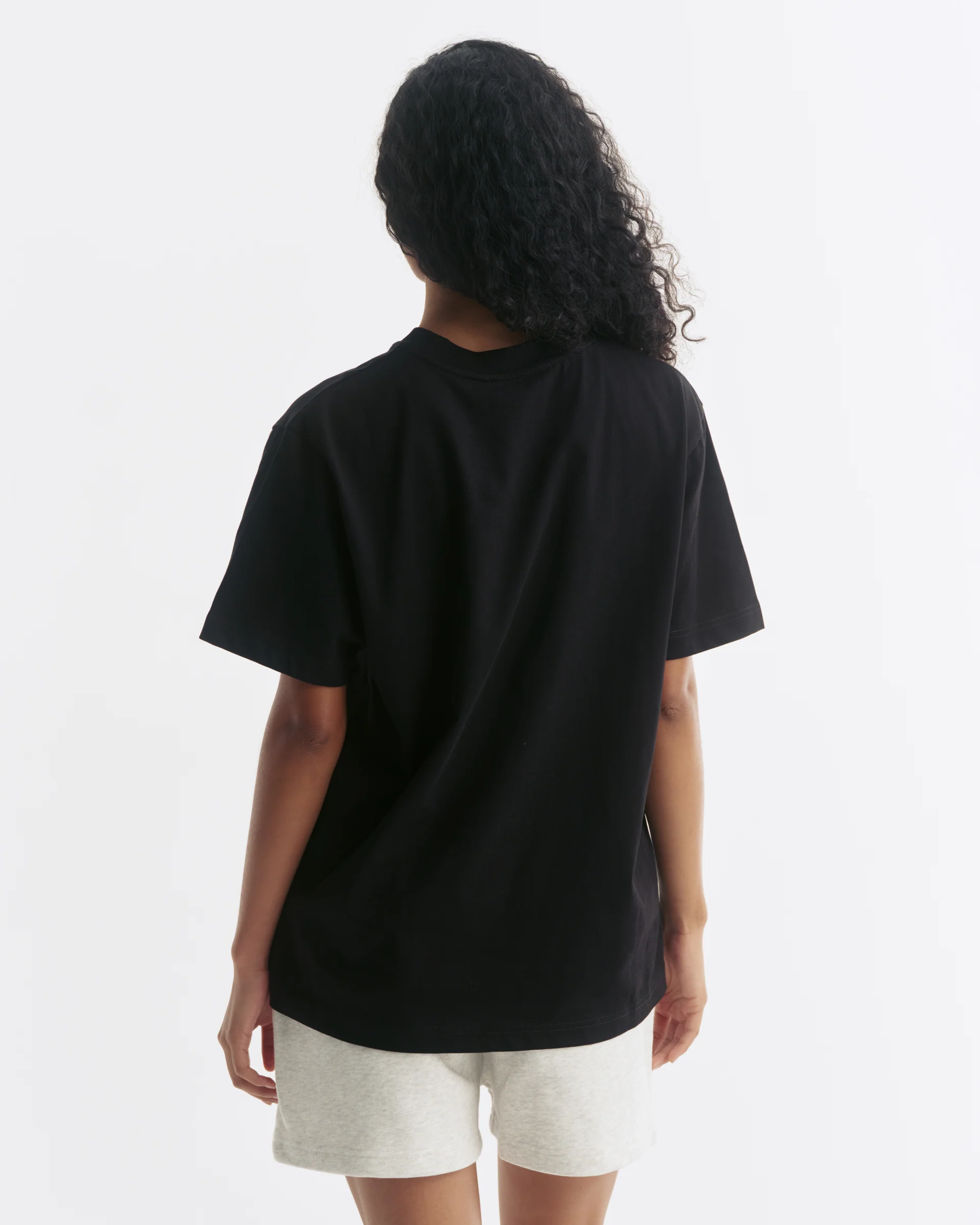 ADA Short Sleeve Oversized T-shirt - Black/White - Image 2