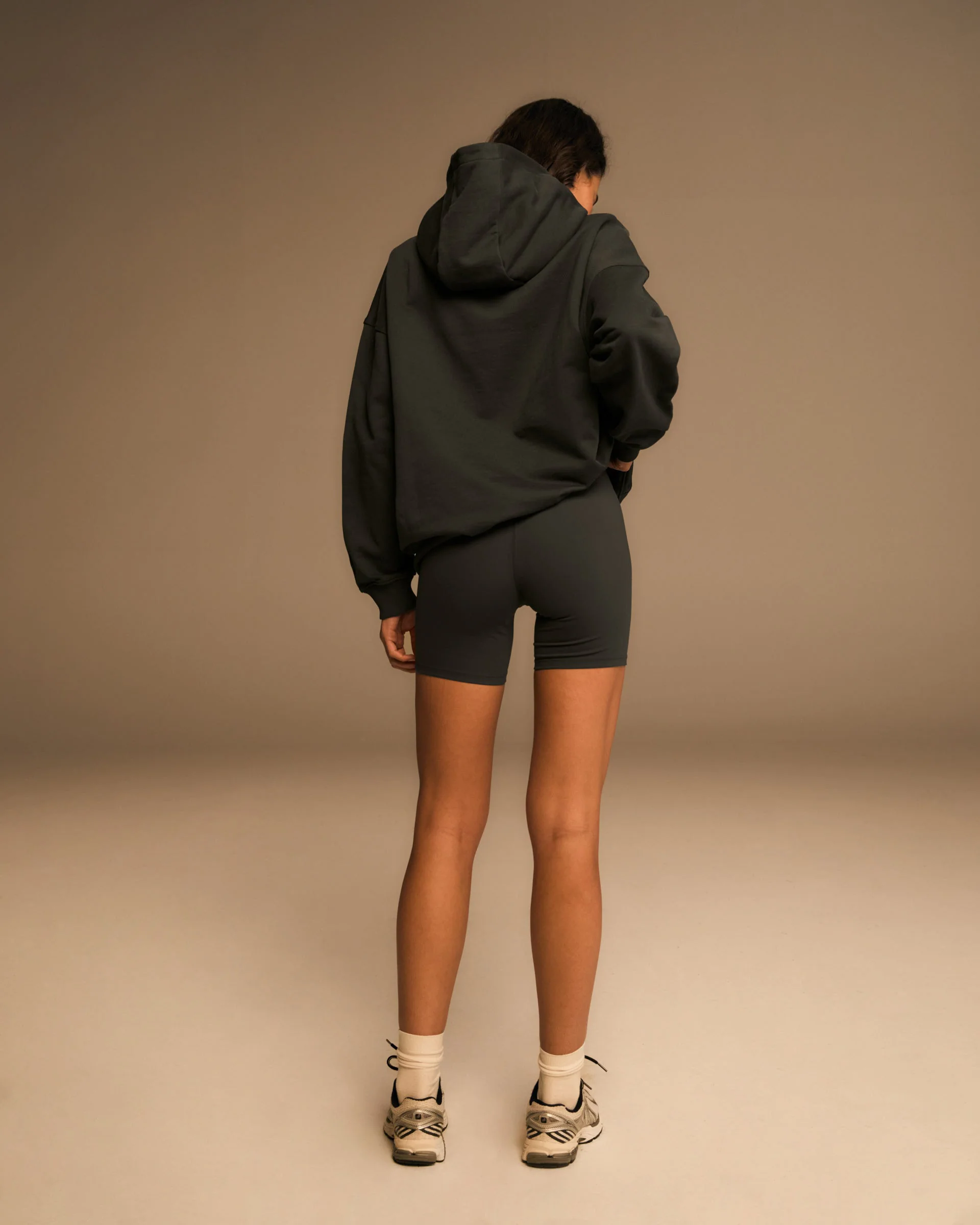 AS Oversized Hoodie - Graphite Grey/Marshmallow White - Image 2