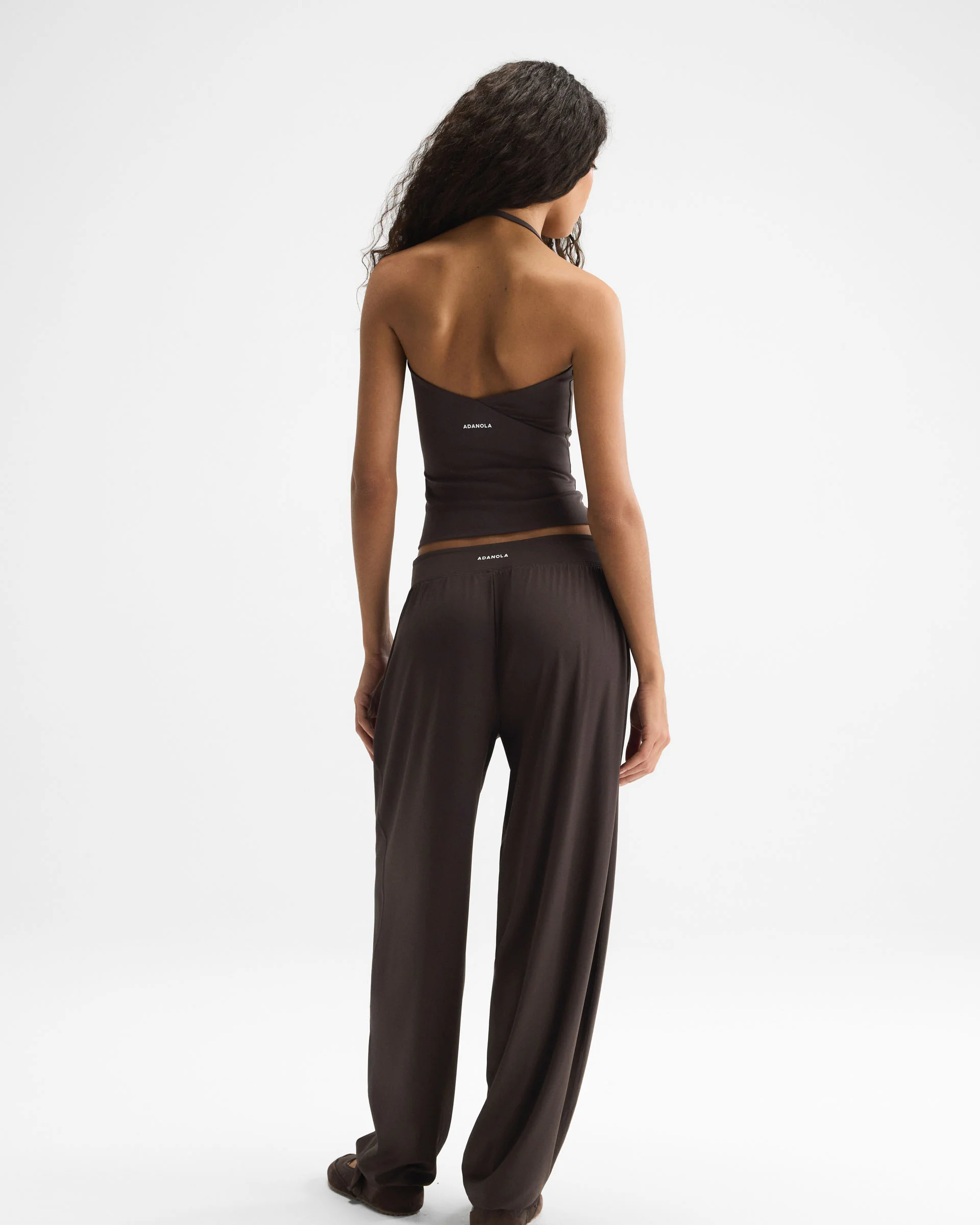 Balloon Yoga Pants - Coffee Bean - Image 3