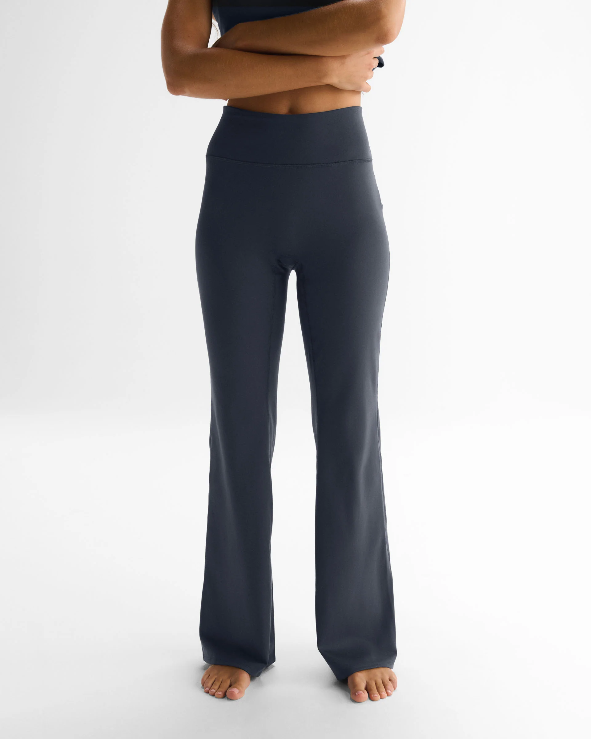 Flared Yoga Pants - Midnight Blue - Image 4