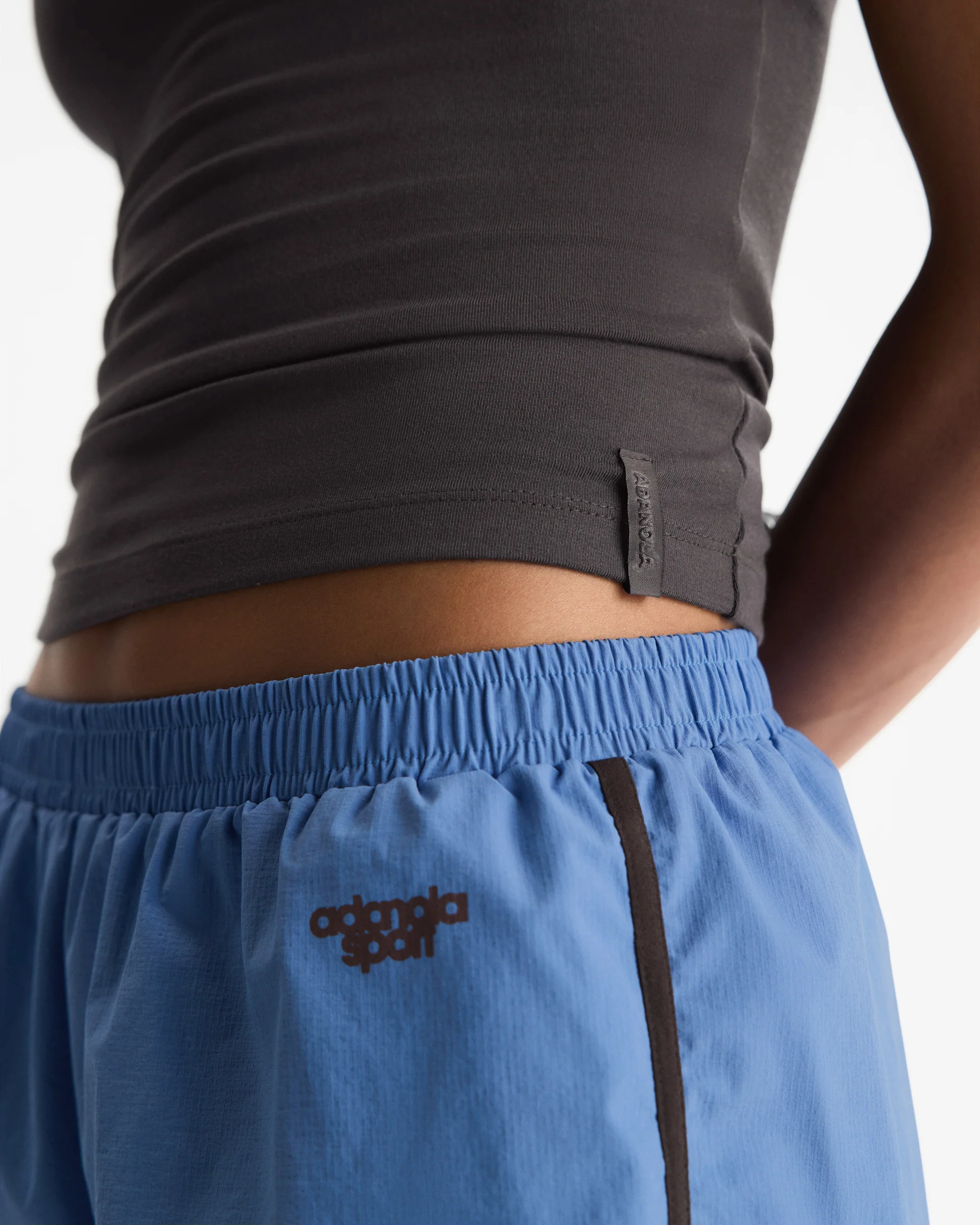 Modal Soft Skinny Strap Cami Top - Coffee Bean - Image 3