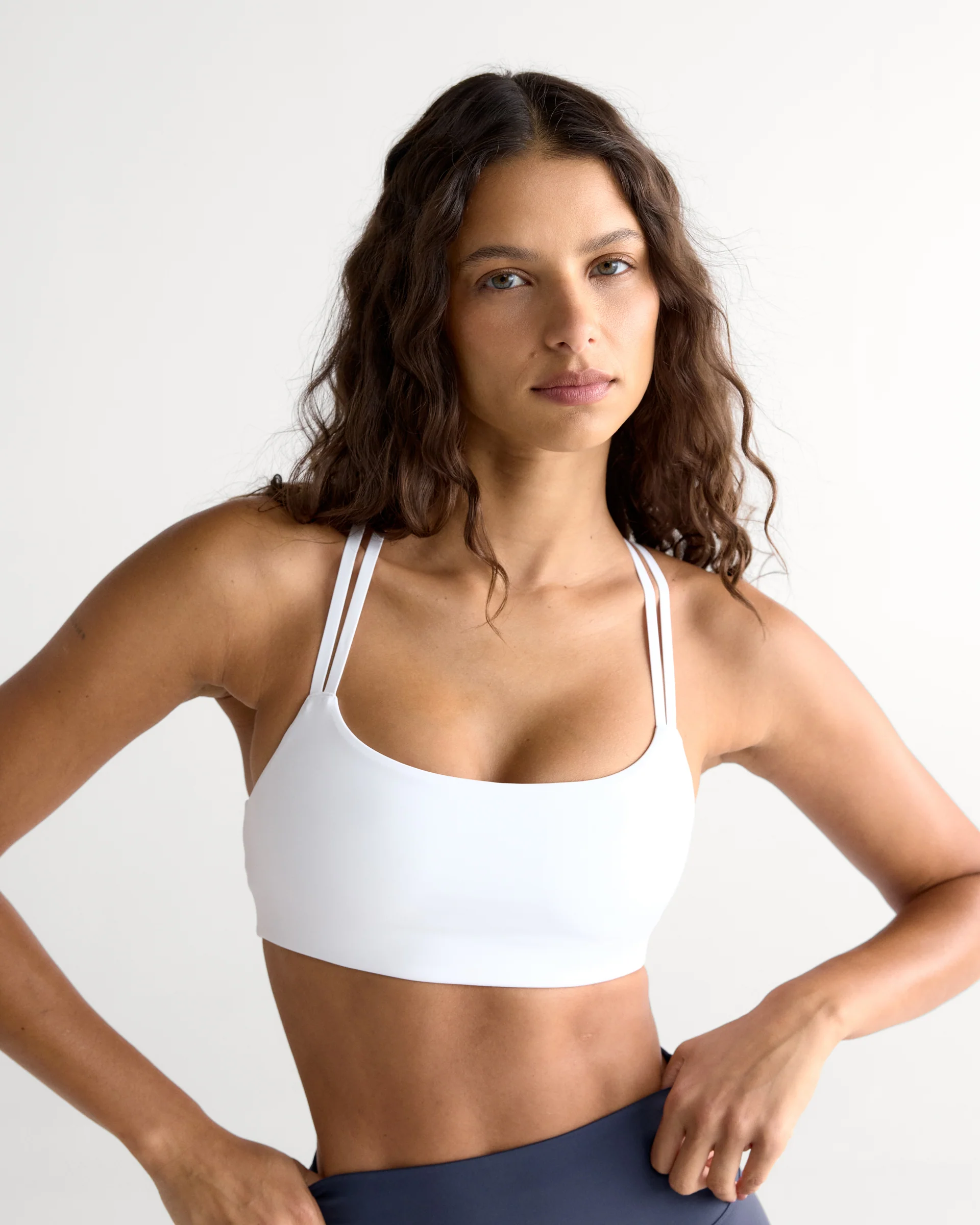 Ultimate Cross Back Bra - White - Image 3