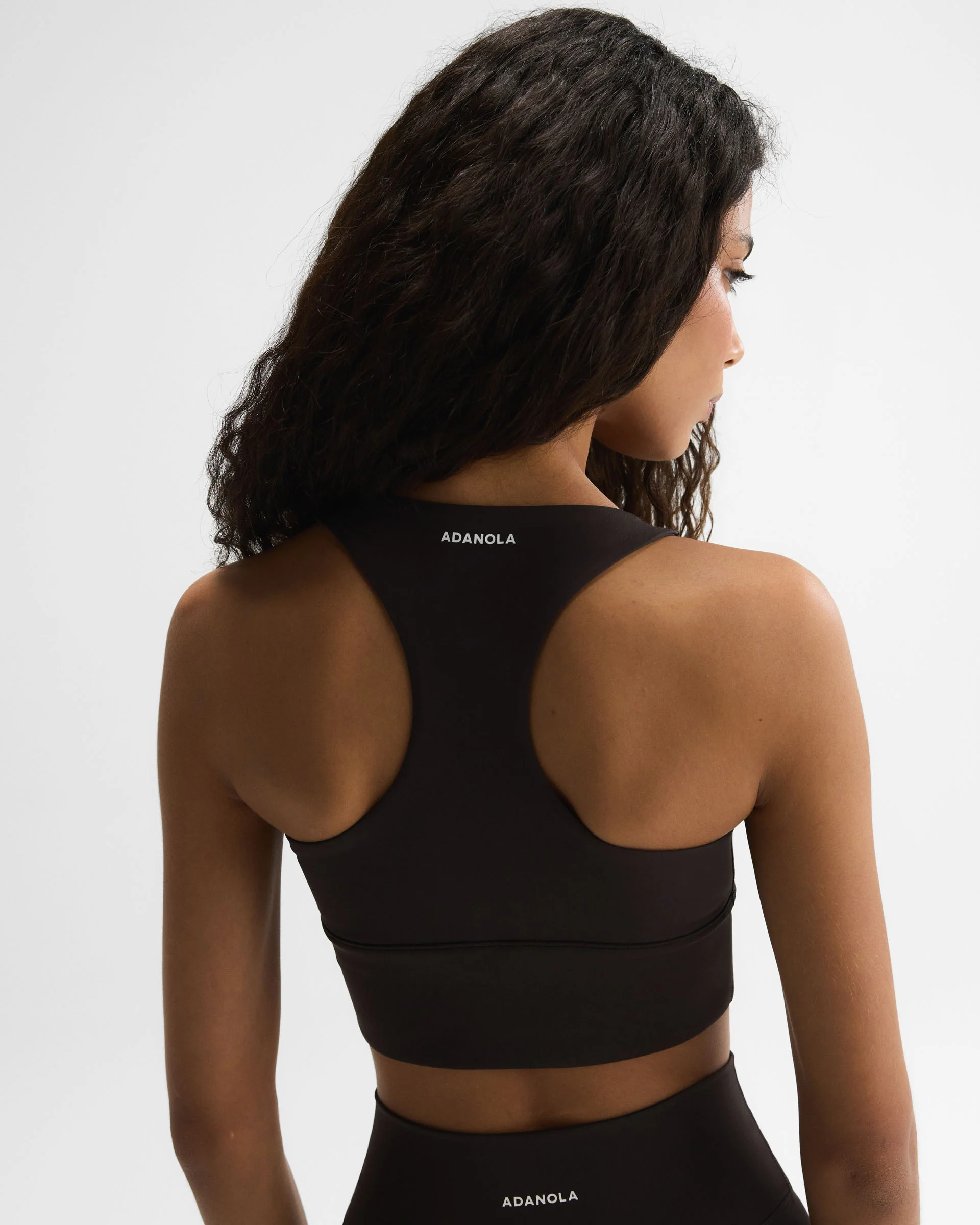 Ultimate Ruched Front Bra - Coffee Bean - Image 2