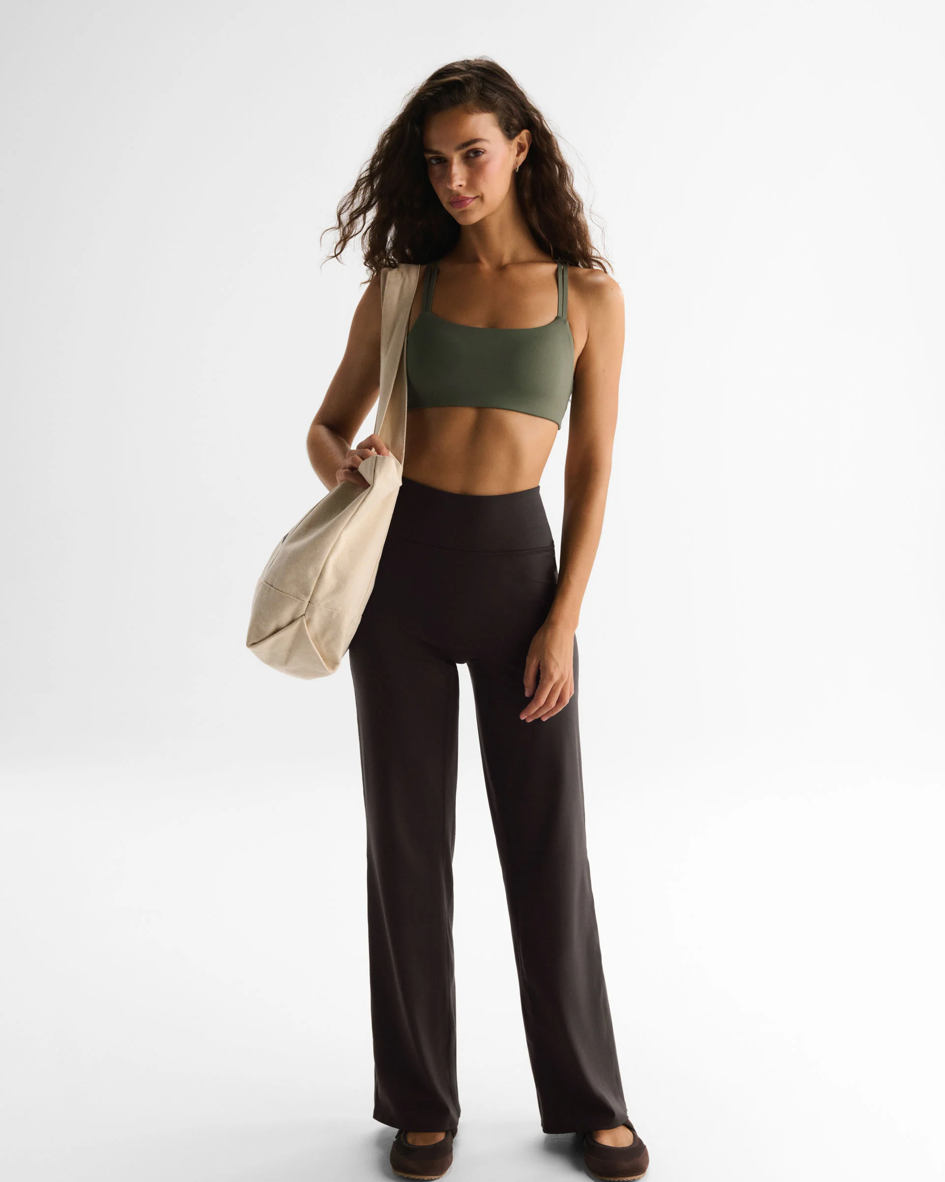 Yoga Pants - Coffee Bean - Image 4